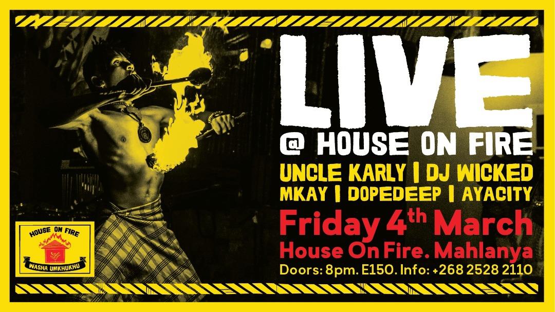 Live At House On Fire Pic